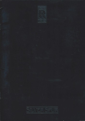Auto brochure rolls royce - brochure,
