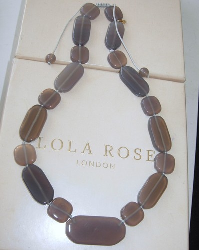 Lola rose grey agate - rose,