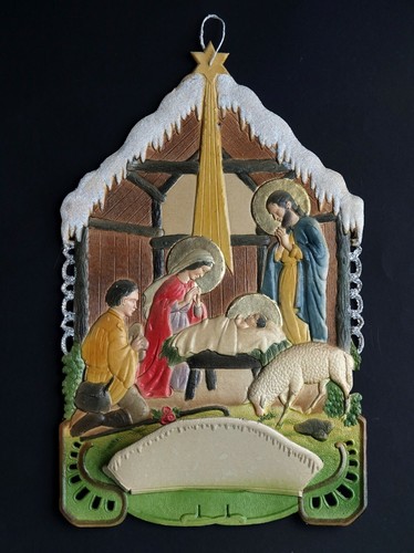 Nativity scene antique - nativity,