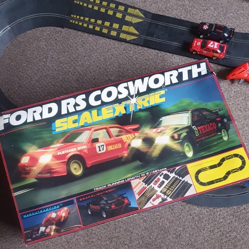 Vintage 90s scalextric ford - ford, rs