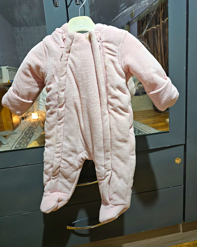 George baby girls pink hooded - girls,