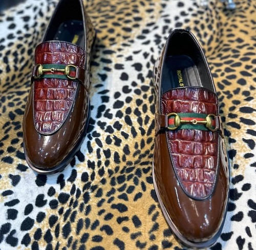 Men handmade burgundy - men,