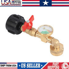 Propane Refill Adapter W/Gauge