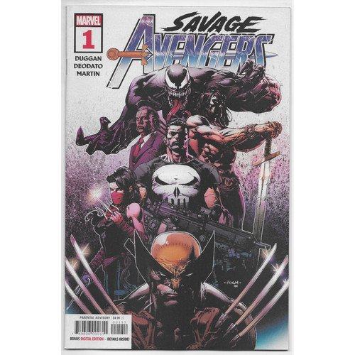 Savage avengers - avengers, (2019)