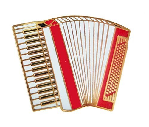 Accordion squeezebox pin badge - accordion,