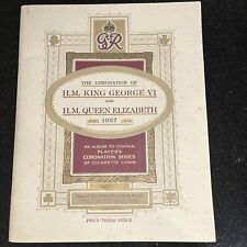 The Coronation of King George VI & Queen Elizabeth John Player Cards