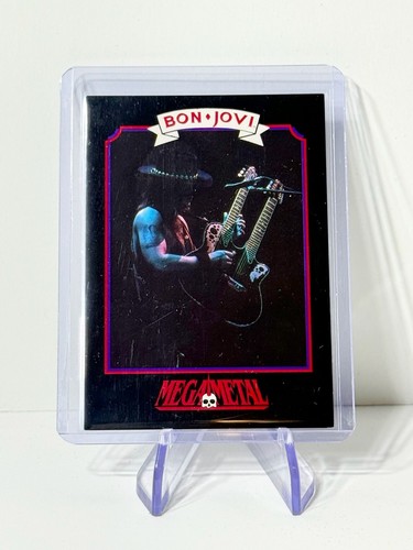 1991 impel mega metal bon - metal, jovi