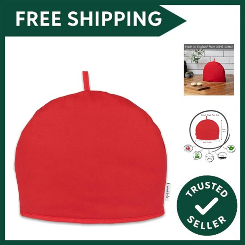 Red tea cosy - cosy, large