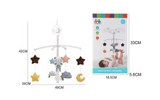Kids wind baby crib mobile - wind-up,