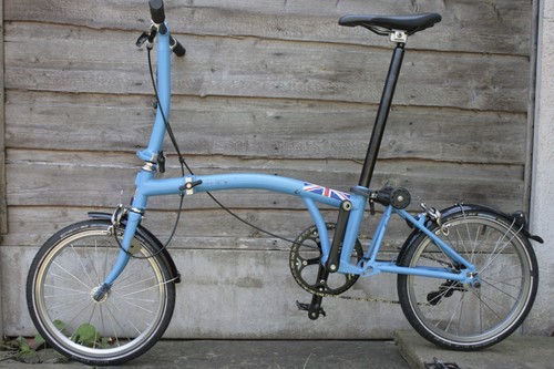 Brompton blue black union - brompton,
