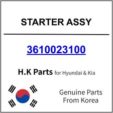 Genuine Hyundai Starter Motor