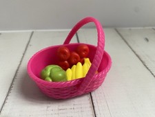 Barbie Basket Fruit And Veg, Horse Feed, Stable Harvest Groceries Accessory (C2)