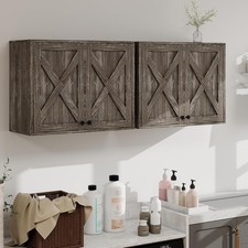 Wall Mounted Cabinet Set of 2
