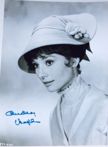 Audrey hepburn signed - hepburn,