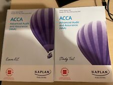 Kaplan ACCA Advanced Audit & Assurance. (AAA) Study guide And Exam Text 2022