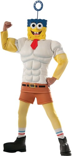 Spongebob muscle chest child - muscle,