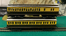 GWR  CLERESTORY COACHES  CHOCOLATE & CREAM SET OF 2  GOOD  S. 3