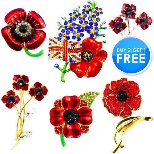 Red pin brooch badge - pin,