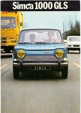 Simca 1000 GLS 1971-1972 Dutch