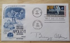 Original Buzz Aldrin Signed
