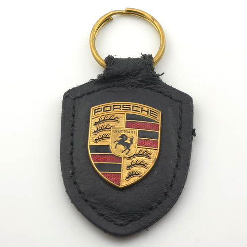Vintage porsche crest black - porsche,