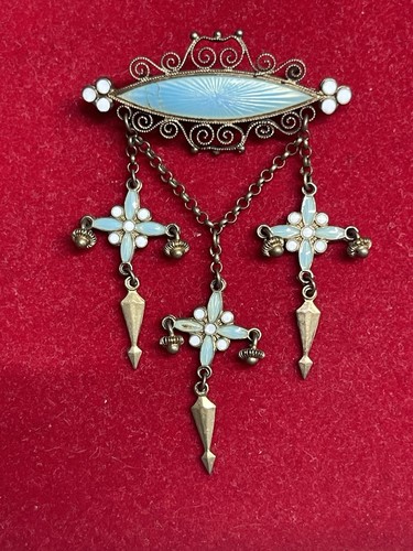 Marius hammer vintage brooch - hammer,