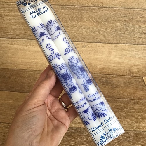 Vintage handmade blue white - vintage, blue/white