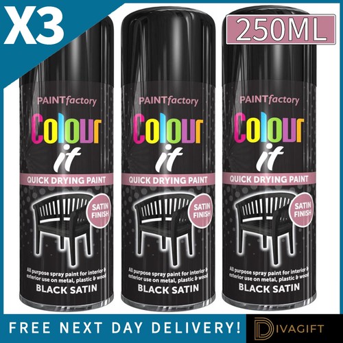 Colour black satin - 3, it