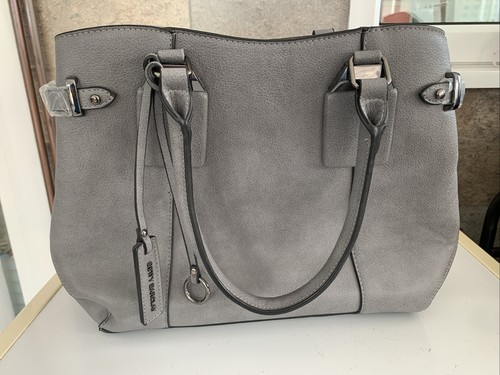 Betty barclay handbag grey - barclay,