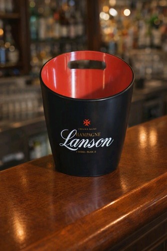 Lanson champagne plastic ice - plastic,