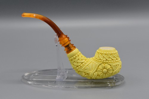 Ornate oom paul pipe block - ornate,