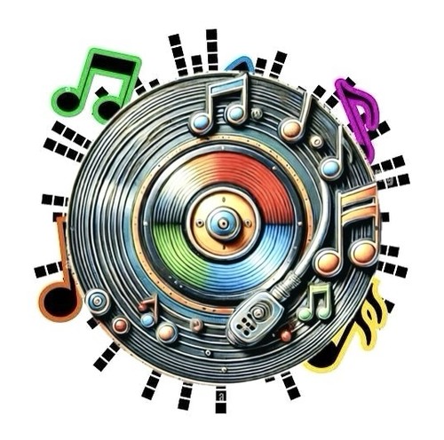 Colourful retro vintage - colourful,