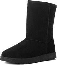 Vegan Suede Women's Mid Calf