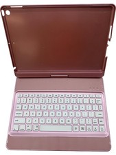 PINK Bluetooth Keyboard Folio for Tablets with Integrated Stand and Case