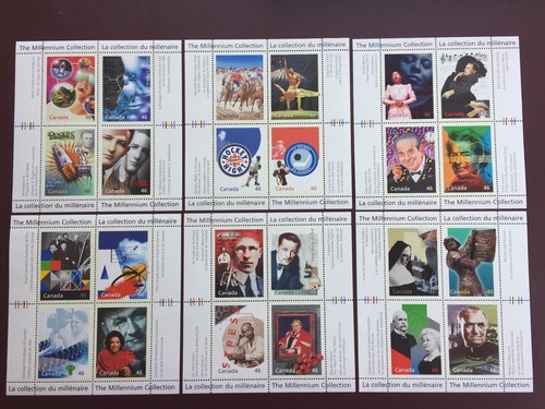 Canada stamp souvenir sheets - stamp,