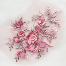 3D Blossom Lace Applique