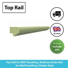 Top rail for mdf - rail, panelling