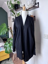 Black Open-Front Cardigan – By Very – Size 22 New No tags