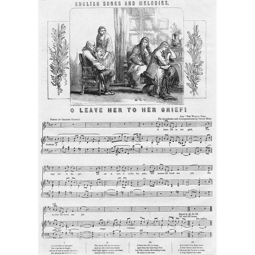Victorian sheet music - music, o