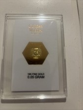 Genuine 18ct Gold 0.05 Grams