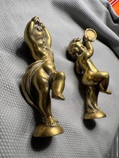 Vintage bronze pair of dancing