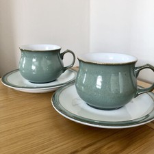 Set Of 2 Denby  Regency Green