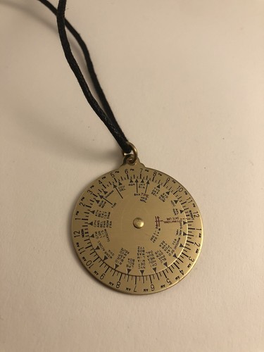 Nautical brass pendant - , ships