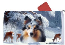 Sheltie Winter Wonderland Mail
