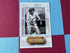 BILLY BONDS. WEST HAM UTD