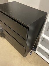 Modern Chest of Drawers Bedside Table Cabinet Nightstand  4 Drawer