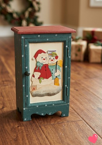 Vintage christmas snowman - vintage,