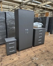 Ready Built - 2 Door Wardrobe