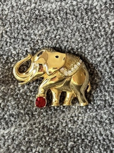 Swarovski vintage gold ruby - swarovski,