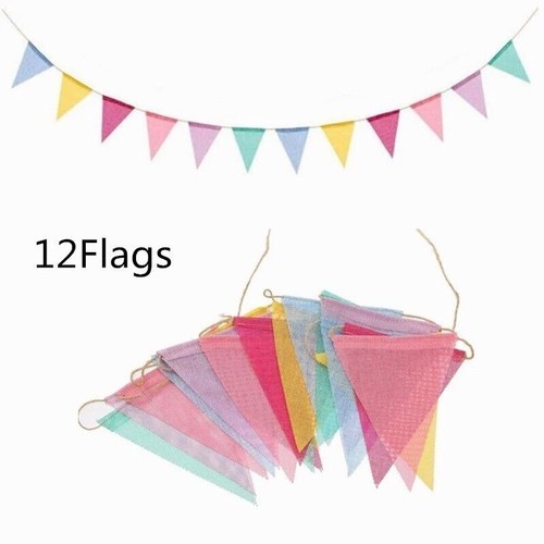 Fabric bunting double - bunting,